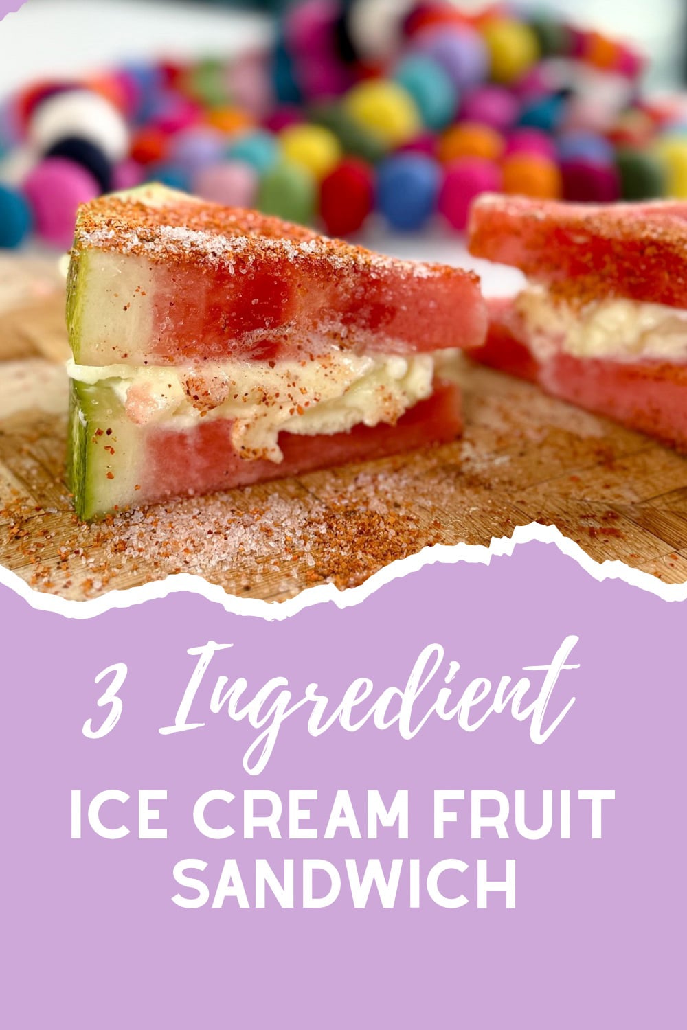 Watermelon Ice Cream Dessert