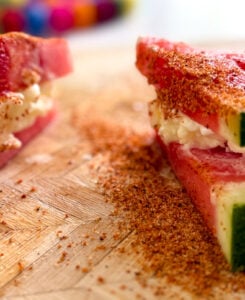 Watermelon Margarita Ice cream Sandwich