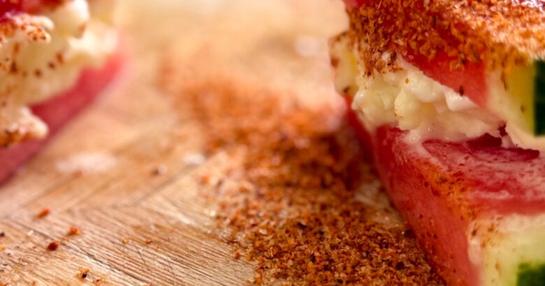 Watermelon Margarita Ice cream Sandwich