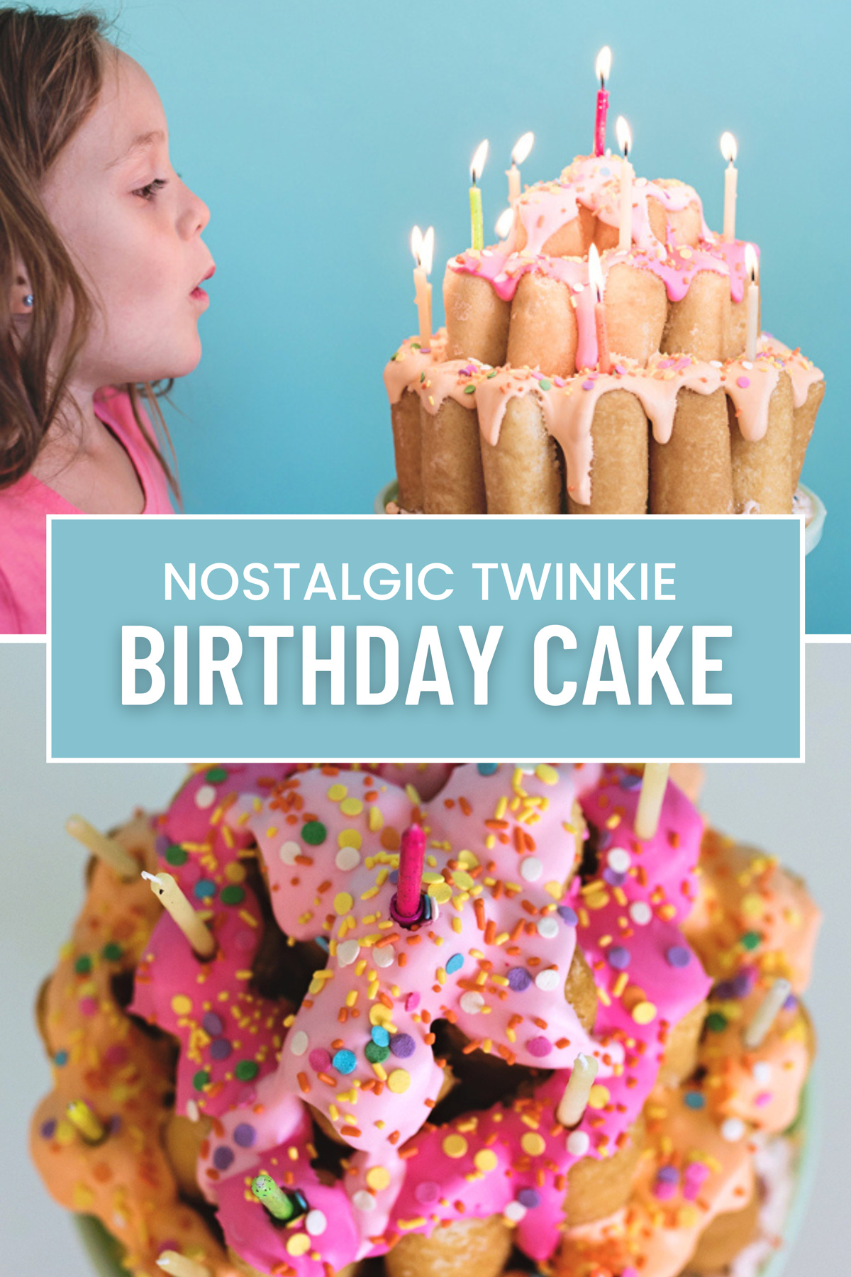 Recipe for birthday cake with twinkies.
