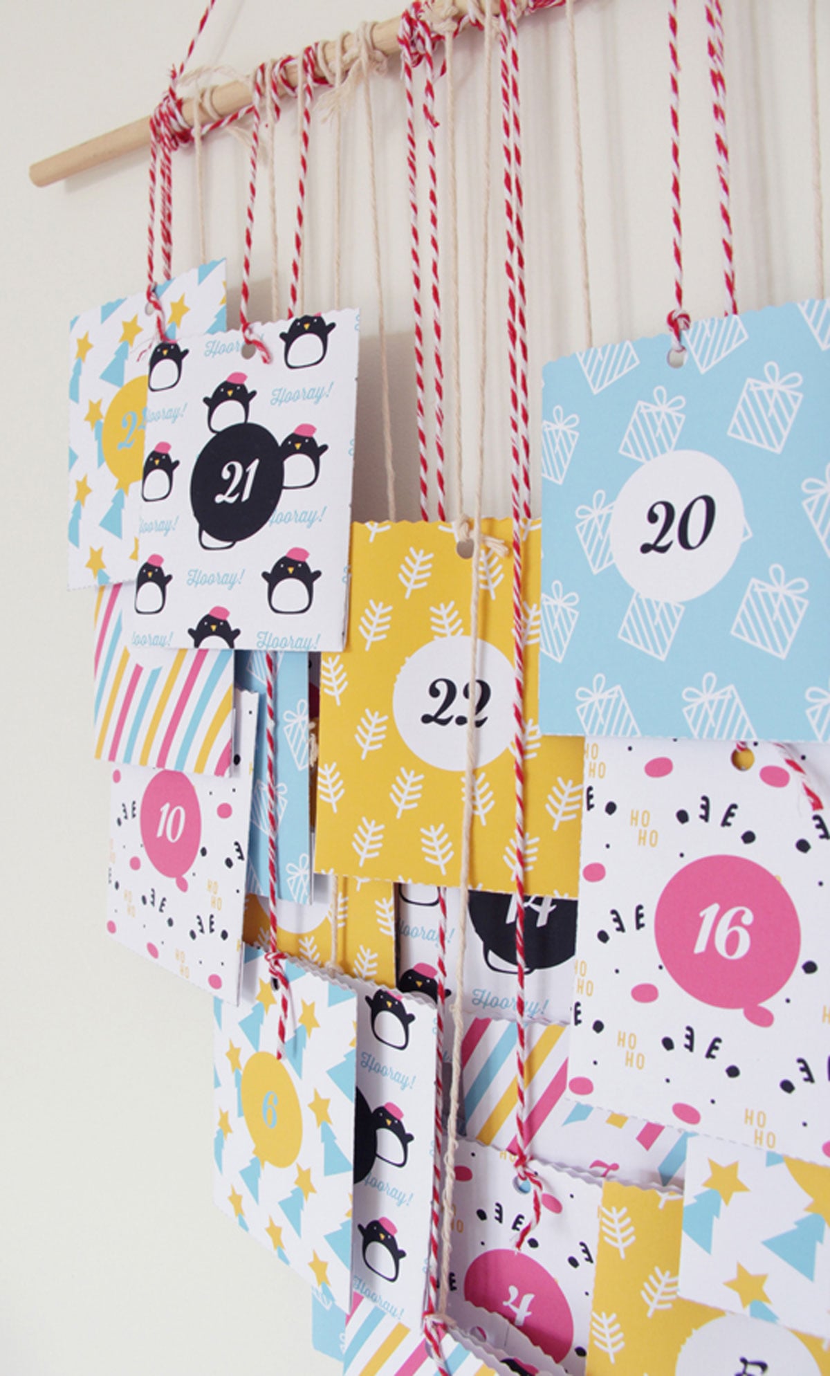 DIY Printable advent calendar.