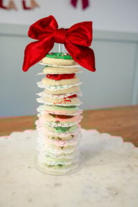 Cookie stack tree tower