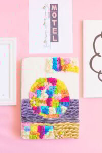 Embroidery cake recipe and frosting tutorial.