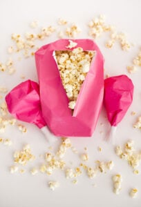 popcorn turkey in a bag.