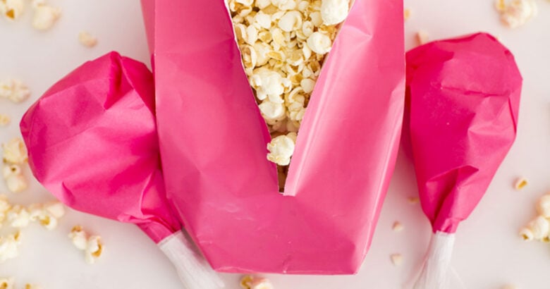 popcorn turkey in a bag.