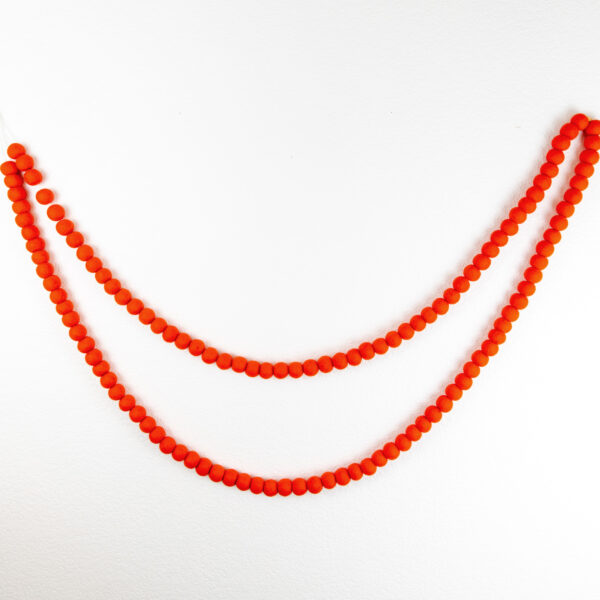 Orange Felt Ball Garland - Image 4
