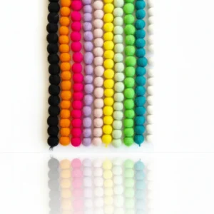 Mini Felt Ball garland