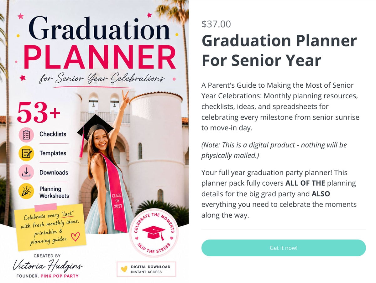 graduation party planner