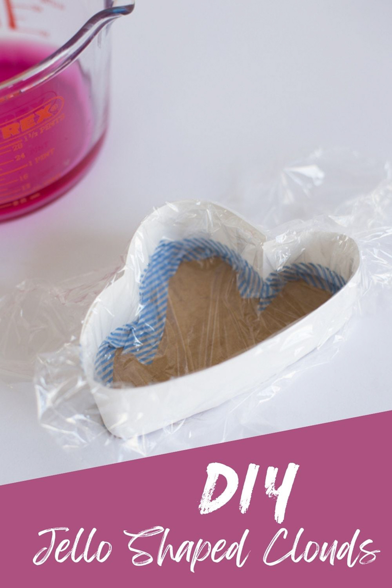 DIY Jello Mold clouds
