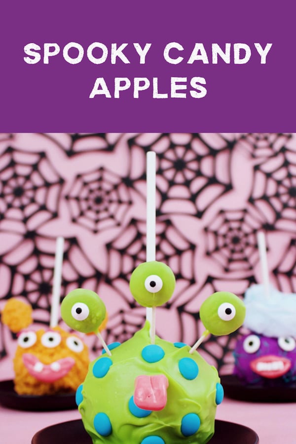 Spooky Candy Apple