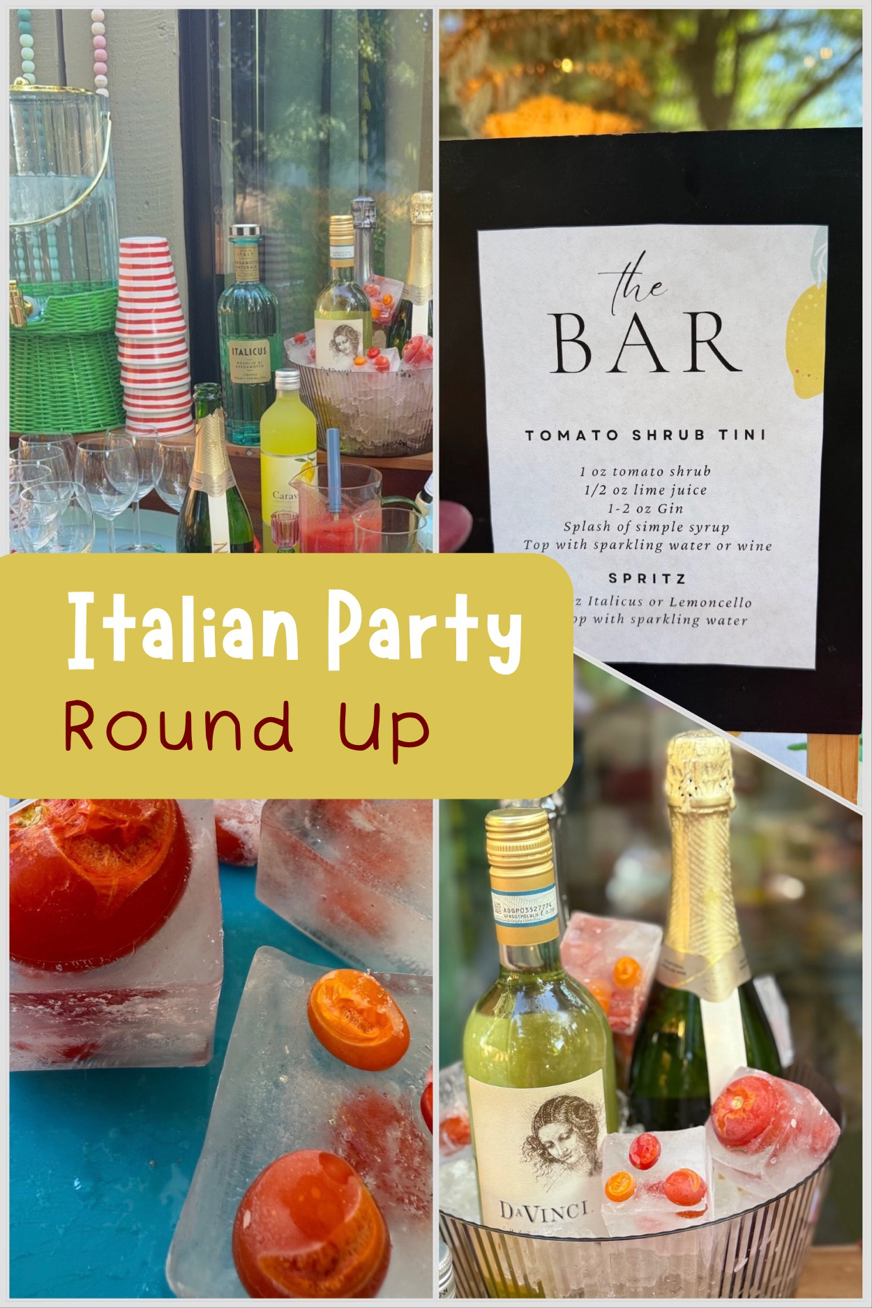 Italian Party Round Up