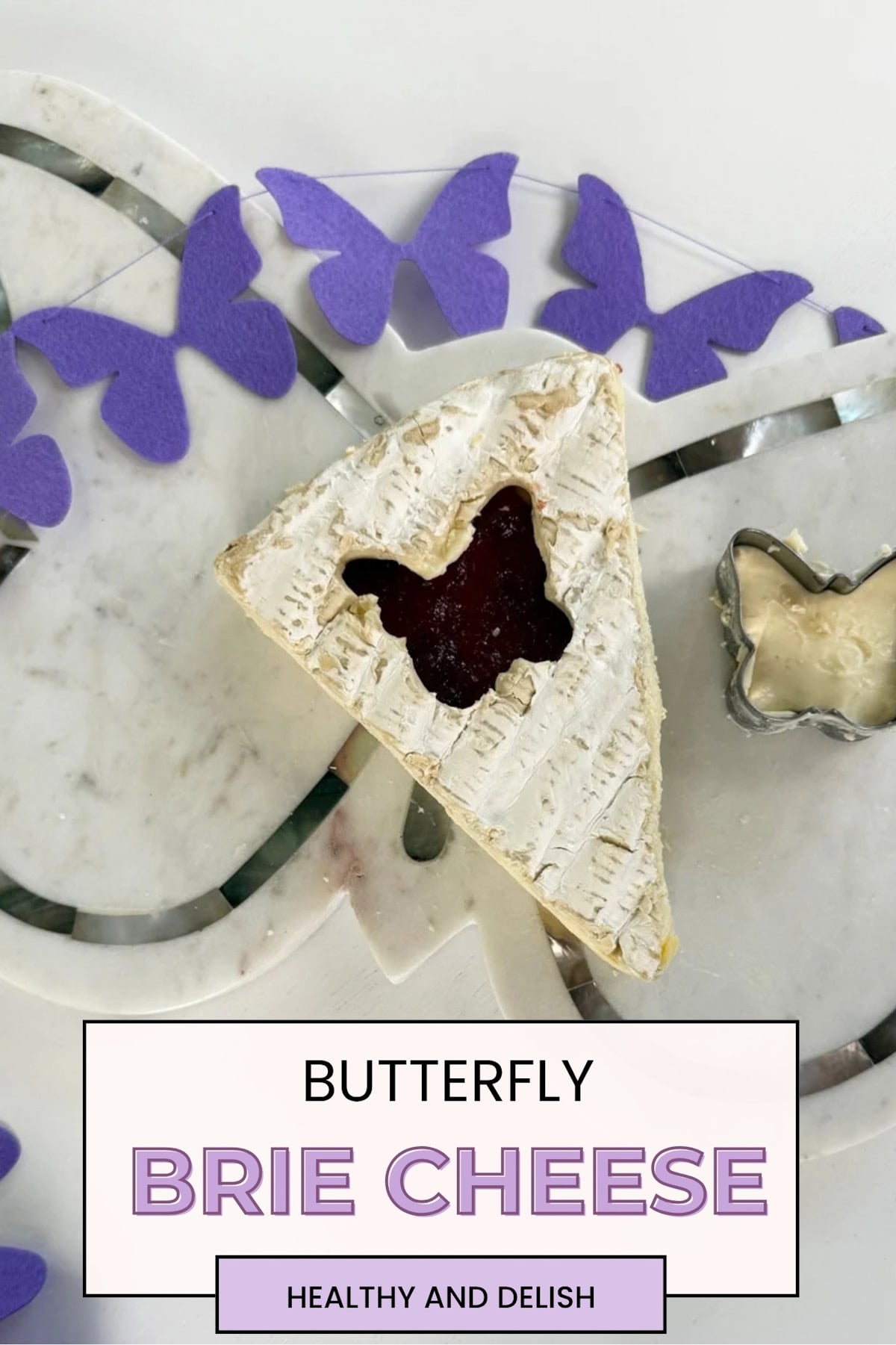 Butterfly Brie Cheese