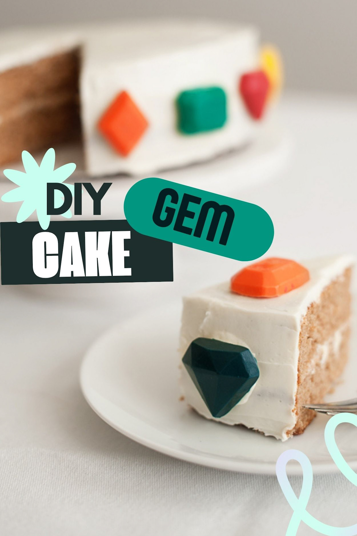 DIY Gem Cake