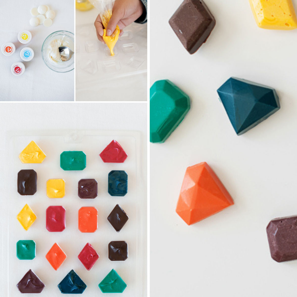 DIY Chocolate Gems