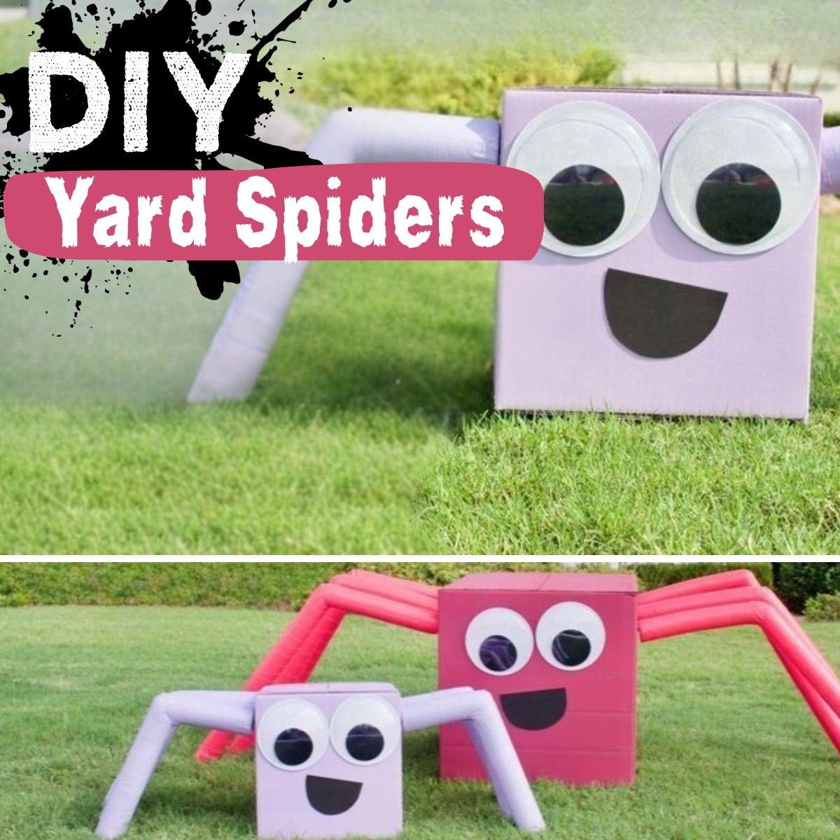 DIY Spooky Yard decorations